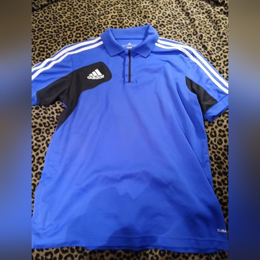 Adidas Climalite Short Sleeve Shirt Mens Size Medium